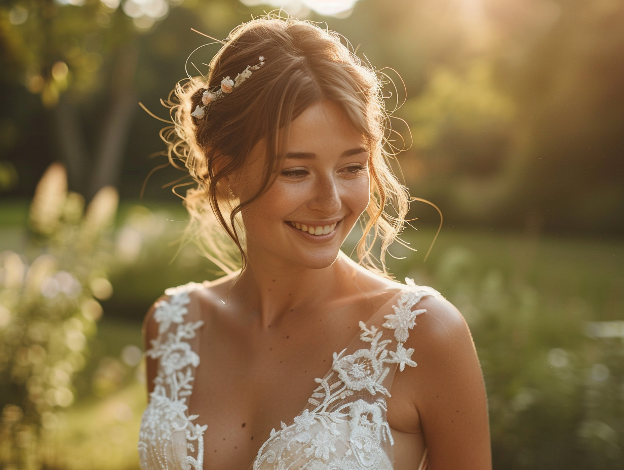 robe de mariée silhouette ventre