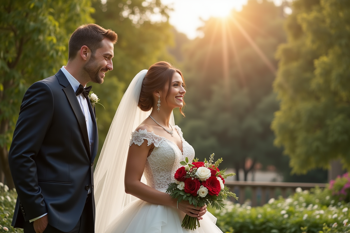 rouge mariage