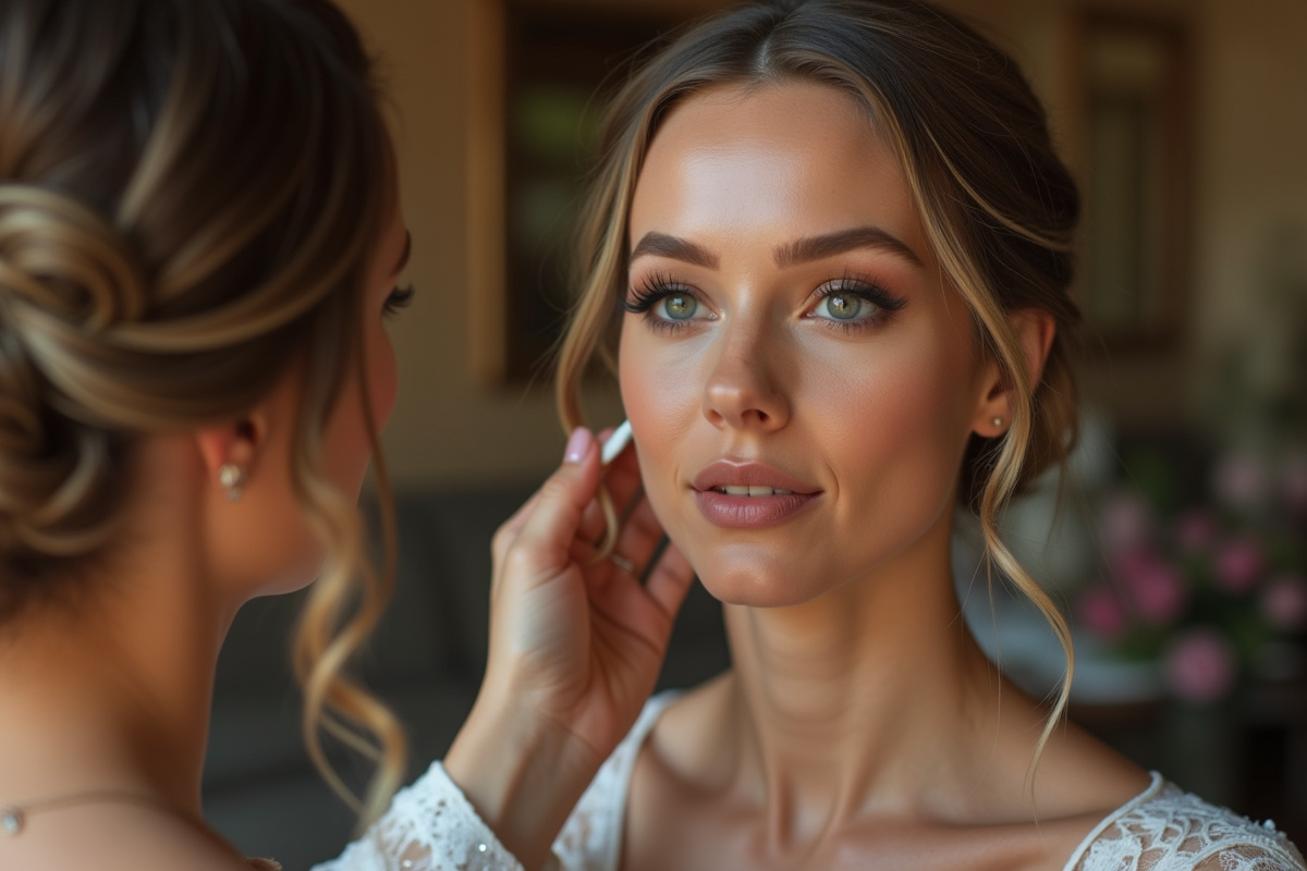 maquillage mariage bohème